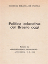 Image of Politica Educativa Del Brasile Oggi