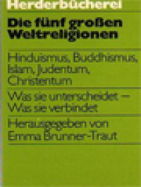 Die Fünt Großen Weltreligionen Hinduismus, Buddhismus, Islam, Judentum, Christentum