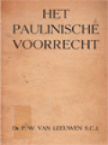 Het Paulinische Voorrecht