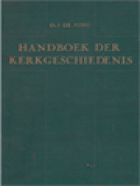 Image of Handboek Der Kerkgeschiedenis I: De Oudheid (1-692)