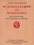 Wijsbegeerte In Wording: Een Beschouwing Over Verbazing En Ordening