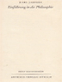 Image of Einführung In Die Philosophie