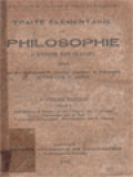 Traité Élémentaire De Philosophie I