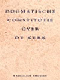 Image of Dogmatische Constitutie Over De Kerk