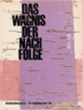 Das Wagnis Der Nachfolge / Stephan Richter (Herausgegeben)