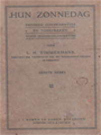 Image of Hun Zonnedag: Preeken, Conferenties, En Toespraken Voor Jeugdorganisaties