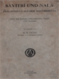 Sāvitrī Und Nala: Zwei Episoden Aus Dem Mahābhārata