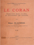 Le Coran: Islam D'hier Et D'aujourd'hui III