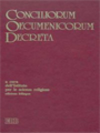 Image of Conciliorum Oecumenicorum Decreta