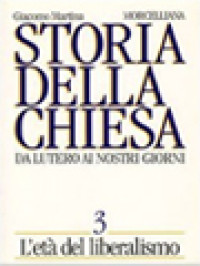 Storia Della Chiesa Da Lutero Ai Nostri Giorni III: L'età Del Liberalismo