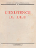 L'Existence De Dieu