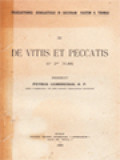 De Vitiis Et Peccatis (1a 2ae, 71-89)