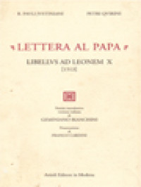 «Lettera Al Papa»: Libellus Ad Leonem X [1513]