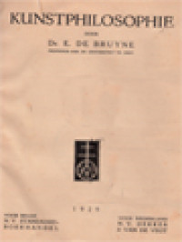 Image of Kunstphilosophie
