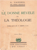 Le Donné Révélé Et La Théologie