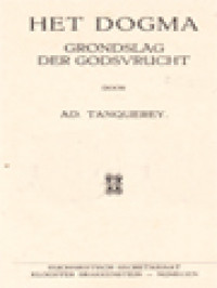Image of Het Dogma: Grondslag Der Godsvrucht