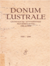 Image of Donum Lustrale, Catholicae Universitati Noviomagensi Oblatum 1923-1948