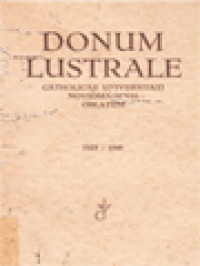 Donum Lustrale, Catholicae Universitati Noviomagensi Oblatum 1923-1948