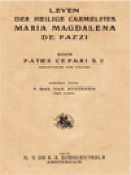 Leven Der Heilige Carmelites Maria Magdalena De Pazzi