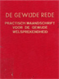 De Gewijde Rede 52-53 25e Jaargang: Practisch Maandschrift Voor De Gewijde Welsprekendheid