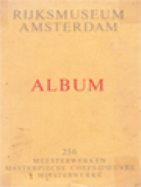 Image of Album Rijksmuseum Amsterdam: 256 Meesterwerken Masterpieces Chefs-D'œuvre Meisterwerke