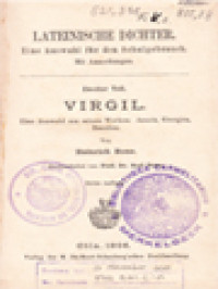 Virgil - Eine Auswahl Aus Seinen Werken: Aeneis, Georgica, Bucolica