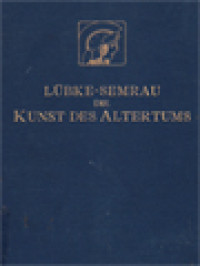 Grundriss Der Kunstgeschichte I: Die Kunst Des Altertums