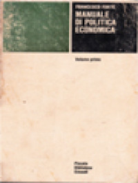 Image of Manuale Di Politica Economica I