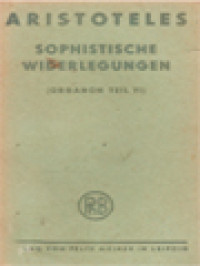 Sophistische Widerlegungen (Organon Teil VI)