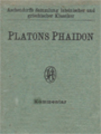 Image of Platons Phaidon: Kommentar