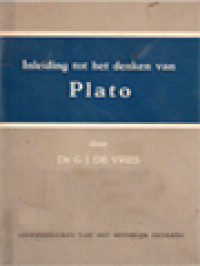 Image of Inleiding Tot Het Denken Van Plato