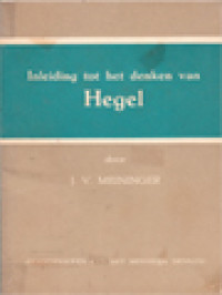 Image of Inleiding Tot Het Denken Van Hegel