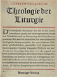 Theologie Der Liturgie