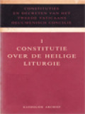 Constitutie Over De Heilige Liturgie