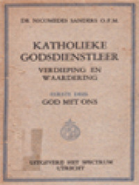 Image of Katholieke Godsdienstleer Verdieping En Waardering I: God Met Ons