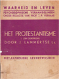 Image of Het Protestantisme: I. Zijn Oorsprong