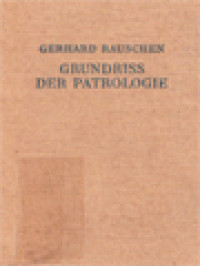 Image of Grundriss Der Patrologie