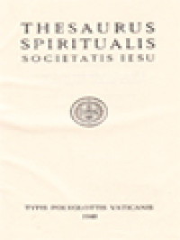 Image of Thesaurus Spiritualis Societatis Iesu