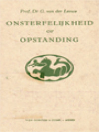 Image of Onsterfelijkheid Of Opstanding