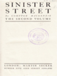 Image of Sinister Street II