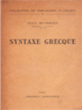 Syntaxe Grecque