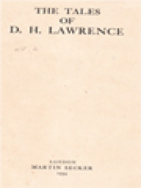 Image of The Tales Of D. H. Lawrence