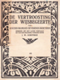 De Vertroosting Der Wijsbegeerte