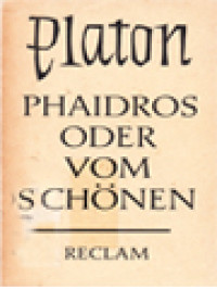 Phaidros Oder Vom Schönen