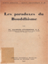 Image of Les Paradoxes Du Bouddhisme