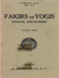 Image of Fakirs En Yogis: Indische Boetelingen