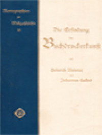 Die Erfindung Der Buchdruckerkunst: Zum Fünfhundertsten Geburtstage Johann Gutenbergs