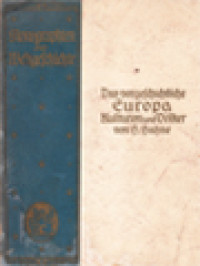 Image of Das Vorgeschichtliche Europa. Kulturen Und Völker