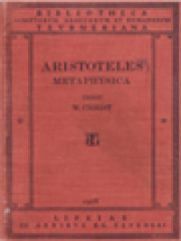 Aristotelis Metaphysica