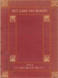 Image of Het Land Van Rubens: Belgische Reisherinneringen